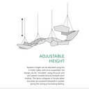 Nuvem Single Module Pendant w/Spotlight