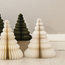 Paper Standing Christmas Tree | Olive Green