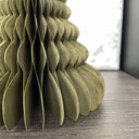 Paper Standing Christmas Tree | Olive Green