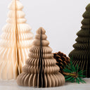 Paper Standing Christmas Tree | Linen