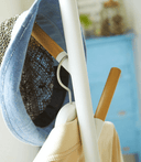Plain Coat Stand | White