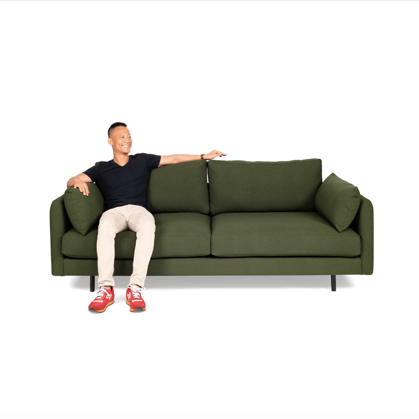 Scout Sofa Olive CLU Living Pty Ltd
