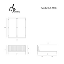 Spindle Bed | Oak