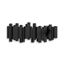 Sticks Wall Coat Hooks | Black