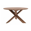 Circle Dining Table | Natural Teak