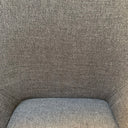 Zaki Swivel Dining Chair | Titanium Grey