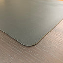 Togo Faux Leather Placemat | Grey