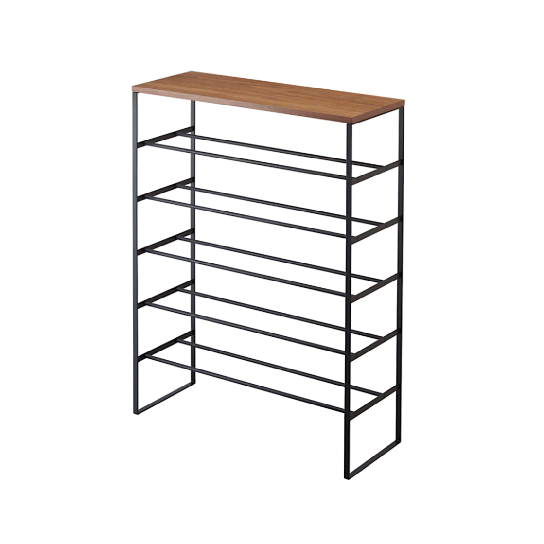 Tower Shoe Rack Console Table Black CLU Living Pty Ltd