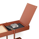 Tray Storage Low Bookshelf | Mungo Rust