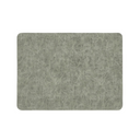 Truman Faux Leather Placemat | Khaki Grey